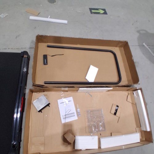 COMPACT UNDER DESK WALKING TREADMILL - 3.0HP - 0.6-7.6MPH - 350LB MAX - BLACK (MODEL: V300) image 4