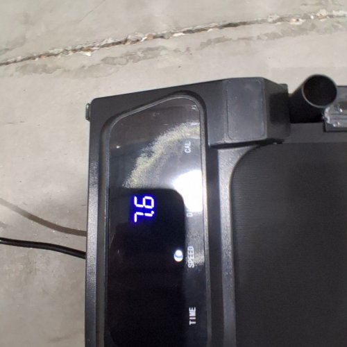 COMPACT UNDER DESK WALKING TREADMILL - 3.0HP - 0.6-7.6MPH - 350LB MAX - BLACK (MODEL: V300) image 5