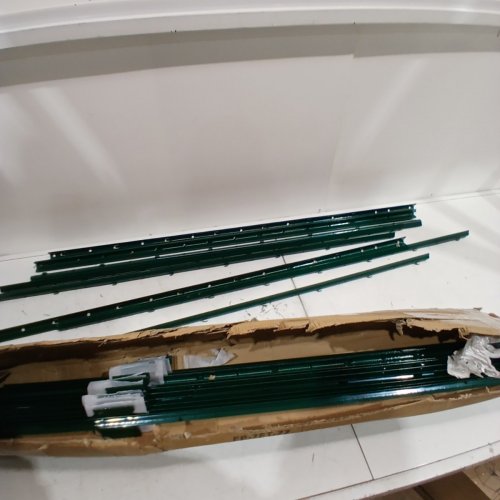 10PK GARVEE HEAVY DUTY NO DIG METAL FENCE POSTS - 7FT - GREEN (MODEL: FP-7FT-ZZ) image 2
