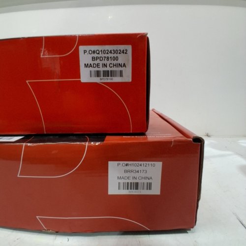 3PC A-PREMIUM PLAIN VENTED FRONT BRAKE ROTOR & BRAKE PADS - FITS SELECT MODELS (MODEL: BRR34173/BPD78100) image 3