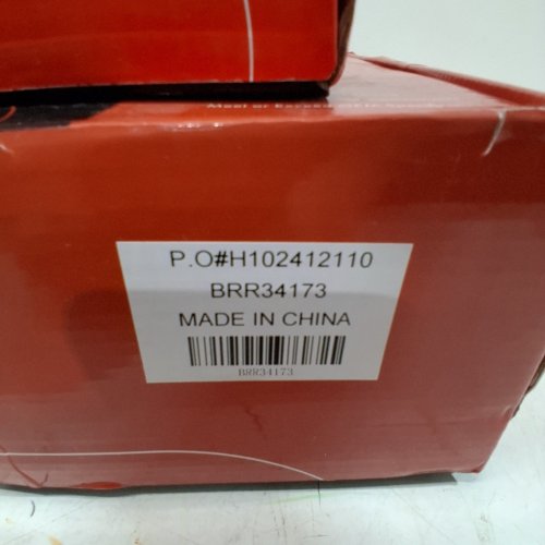 3PC A-PREMIUM PLAIN VENTED FRONT BRAKE ROTOR & BRAKE PADS - FITS SELECT MODELS (MODEL: BRR34173/BPD78100) image 5
