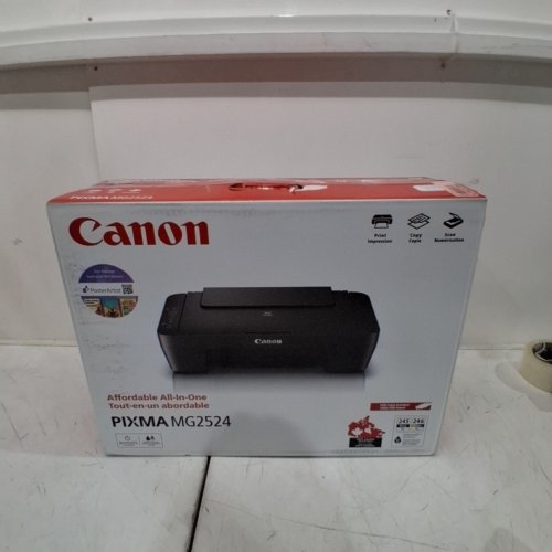 CANON PIXMA COMPACT MULTIFUNCTION INKJET COLOUR PRINTER & SCANNER - BLACK (MODEL: MG2524) image 5