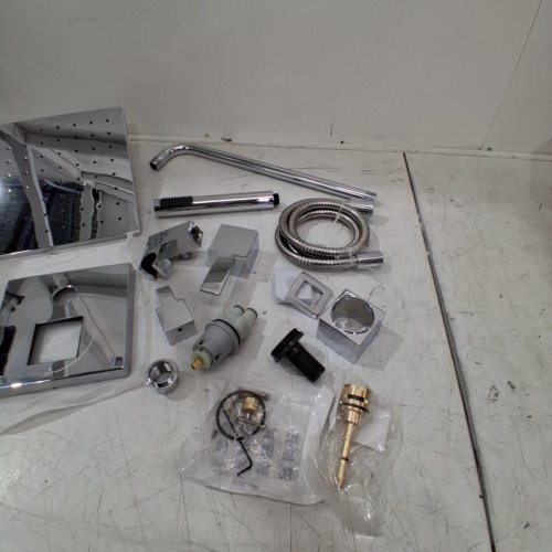 DELTA MONITOR 14 SERIES SHOWER WITH RAINCAN & HAND SHOWER - 10" SHOWER HEAD - CHROME SILVER - (MODEL: T342701) image 3