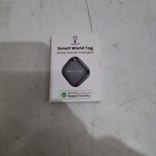 IMGADGETS SMART WORLD TAG COMPATIBLE WITH APPLE FIND MY - BLACK - (MODEL: F02) image 3