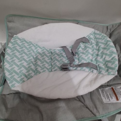 INGENUITY KEEP COZY 3-IN-1 GROW WITH ME VIBRATING BABY BOUNCER SEAT & ROCKER - 6-40LBS - BLUE/GREY image 4