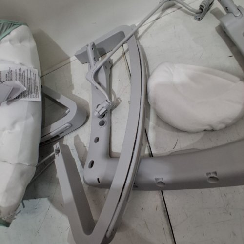 INGENUITY KEEP COZY 3-IN-1 GROW WITH ME VIBRATING BABY BOUNCER SEAT & ROCKER - 6-40LBS - BLUE/GREY image 5