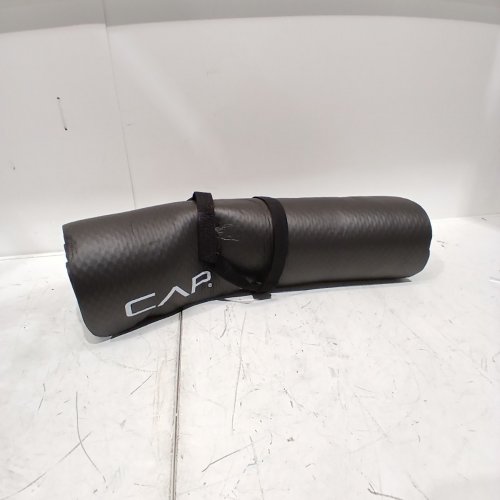 CAP BARBELL HIGH DENSITY EXERCISE YOGA MAT WITH STRAP - 24" X 68" - BLACK (MODEL: MTIS-6523-12BK) image 2
