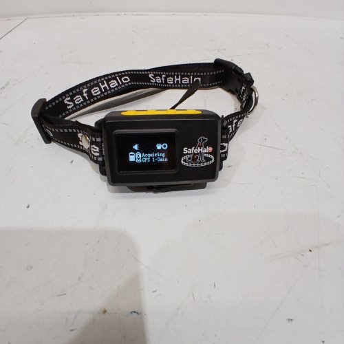 SAFEHALO GPS ELECTRIC WIRELESS DOG FENCE SYSTEM - 65FT-9840FT - 12"-28" - BLACK/ORANGE (MODEL: H09) image 2