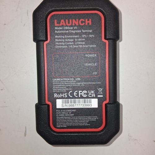 LAUNCH X-431 PRO V5.0 VEHICLE DIAGNOSTICS TOOL - TOUCHSCREEN - BLACK - (MODEL: OADD-PO0805A) image 6