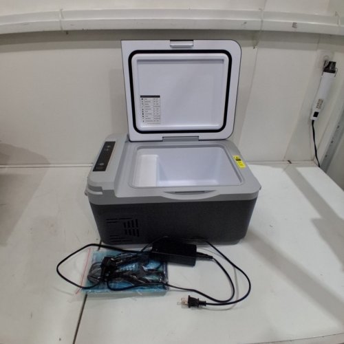 EUHOMY CAR REFRIGERATOR COMPRESSOR ELECTRIC COOLER WITH APP CONTROL - 10L - GREY (MODEL: CF020-10) image 3