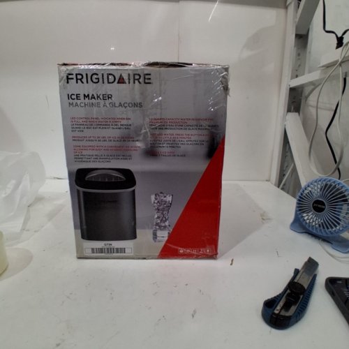 FRIGIDAIRE COMPACT ICE MAKER MACHINE - MAKES 26LBS/DAY - RED (MODEL: EFIC130-SSRED) image 5