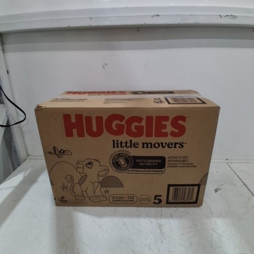 132PK HUGGIES LITTLE MOVERS DIAPERS - SIZE 5 (27+LBS) - DISNEY BABY LION KING (MODEL: 56316) image 4