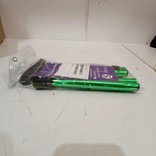REHAND MEDICAL ELDERLY ASSIST COMPACT FOLDING CANE - METALLIC GREEN (MODEL: 1317) image 4
