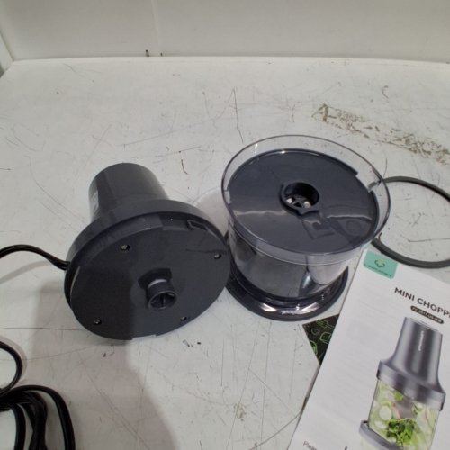 LINKCHEF MINI FOOD CHOPPER - DARK GRAY (MODEL: FC-8017-US-WM) image 5