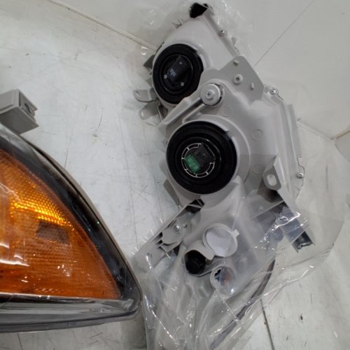 2PC KARSPAREHUB HEADLIGHTS FOR 2012 2013 2014 TOYOTA CAMRY L/SE/LE/XLE/HYBRID - CLEAR / BLACK / AMBER REFLECTOR (MODEL: KSH-TYCM12) image 5
