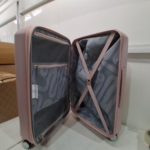 AMERICAN TOURISTER STRATUM 3.0 CARRY-ON HARD-SIDE SUITCASE/LUGGAGE WITH SPINNER WHEELS - 25" - BLUSH PINK (MODEL: 156163-E050) image 4