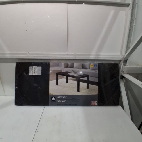 HOME TRENDS MODERN WOODEN COFFEE TABLE - 41" X 20" - ESPRESSO (MODEL: NFS10450E) image 4