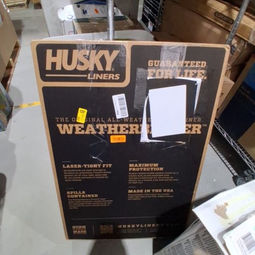 HUSKY LINERS WEATHERBEATER BACKSEAT FLOOR LINER - BLACK image 4