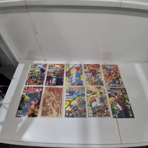 10 ASSTD MARVEL COMIC BOOKS - NAMOR #31, HELLSTORM #1, EXCALIBUR #33, #39, #51, #65, X-FACTOR #71, #72, X-MEN #2, X-FORCE #4 - VARIOUS AUTHORS image 2