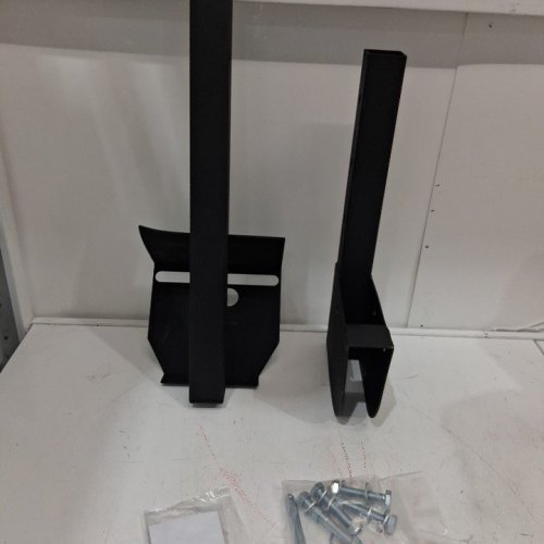 OKSTENCK SPARE TIRE MOUNT AND TRAILER HITCH COMPATIBLE WITH 4/5/6-LUG WHEELS - 2" RECEIVER, UNIVERSAL FIT - BLACK (ITEM: YL0224) image 4