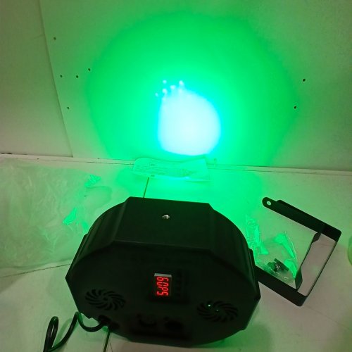 JAVIK SLIM LED STAGE LIGHTS PAR LIGHT WITH 36 LED LIGHTS & REMOTE CONTROL - 7" - BLACK (MODEL: LSPA36PC) image 2