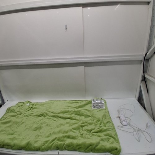 JET'S HOME HEATED ELECTRIC THROW BLANKET WITH 5 HEAT LEVELS - 50" X 60" - GREEN (MODEL: TW1-B-F) image 4