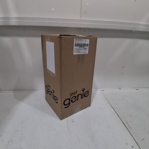 PET GENIE DOG WASTE ODOR CONTROL DISPOSAL PAIL - 18.5" - GREY (MODEL: ‎I000824) image 4