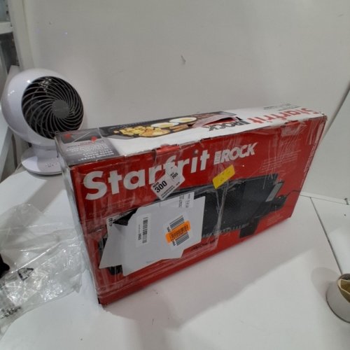 STARFRIT THE ROCK ELECTRIC REVERSIBLE GRILL/GRIDDLE - 20" X 10" - 1500W - BLACK - (MODEL: 024427) image 6