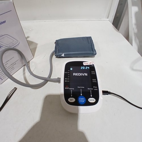 REDIVN ARM TYPE ELECTRONIC BLOOD PRESSURE MONITOR - WHITE/BLACK (MODEL: BSX568) image 2
