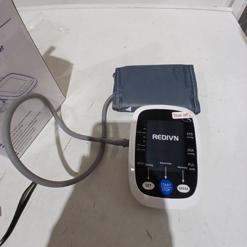 REDIVN ARM TYPE ELECTRONIC BLOOD PRESSURE MONITOR - WHITE/BLACK (MODEL: BSX568) image 3
