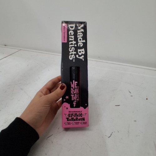 KIDS MADE BY DENTISTS SONIC X ELECTRIC TOOTHBRUSH - BLACK/PINK - WE RUN THIS image 3