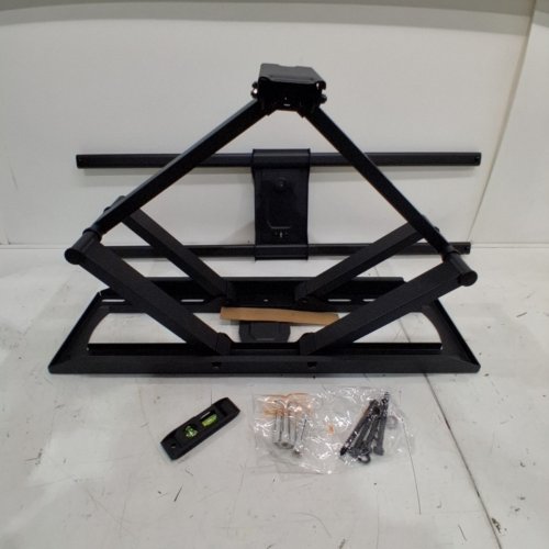 PERLESMITH EXTRA LARGE FULL-MOTION TV WALL-MOUNT - FITS DISPLAYS 50"-90" - BLACK (MODEL: PSXFK1) image 3