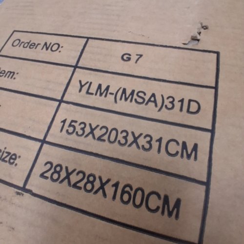 HYBRID BED-IN-A-BOX MATTRESS - 12" - QUEEN - GREY (MODEL: YLM-(MSA)31D) image 4