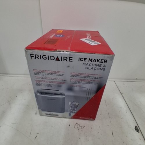 FRIGIDAIRE COMPACT COUNTERTOP ELECTRIC ICE MAKER - MAKES 26LBS OF ICE/DAY - SILVER (MODEL: EFIC189-B-SILVER) image 4