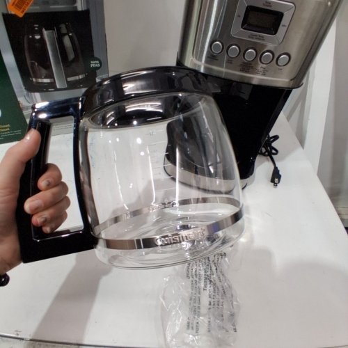 CUISINART PERFECTEMP PROGRAMMABLE SELF-CLEAN COFFEEMAKER - 14-CUP - BLACK/STAINLESS STEEL (MODEL: DCC-3200NASC) image 4
