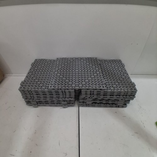 23PK MODULAR INTERLOCKING DRAINAGE MATS - 12" - GREY image 2