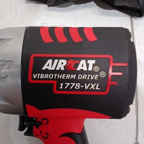 AIRCAT VIBROTHERM DRIVE IMPACT WRENCH - 3/4" - 1,700FT-LBS CAPACITY - 90 PSI MAX - RED / BLACK (MODEL: 1778-VXL) image 5