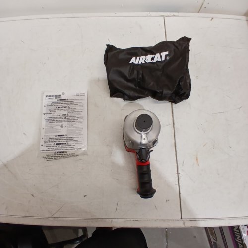 AIRCAT VIBROTHERM DRIVE IMPACT WRENCH - 3/4" - 1,700FT-LBS CAPACITY - 90 PSI MAX - RED / BLACK (MODEL: 1778-VXL) image 7