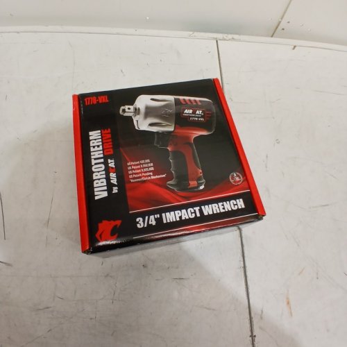 AIRCAT VIBROTHERM DRIVE IMPACT WRENCH - 3/4" - 1,700FT-LBS CAPACITY - 90 PSI MAX - RED / BLACK (MODEL: 1778-VXL) image 9