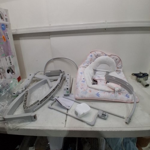 INGENUITY KEEP COZY 3-IN-1 GROW WITH ME VIBRATING BABY BOUNCER SEAT & INFANT - PINK BURST image 2
