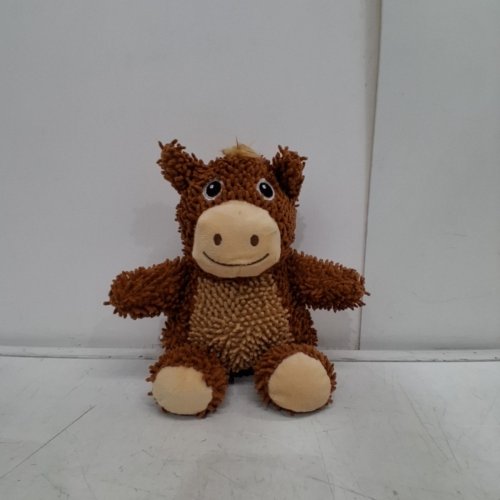 SOUTH PAW FARM FRIEND MICROFIBER DOG TOY - BROWN/BEIGE (MODEL: 2026202) image 2