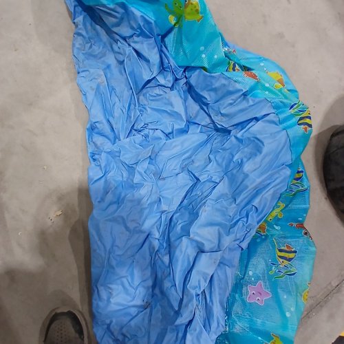 KIDS POP UP INFLATABLE POOL - 5FT - ASSORTED COLOURS image 5