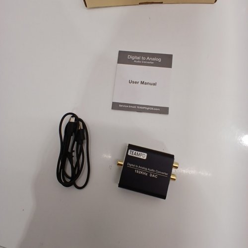 AUDIO CONVERTER DIGITAL TO ANALOG 192KHZ (MODEL:HS202) image 2