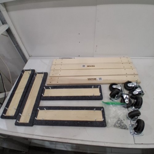 2PK FURNITURE DOLLY - 1000LBS CAPACITY EACH, 18" X 30" - GREY (MODEL: SC02) image 2