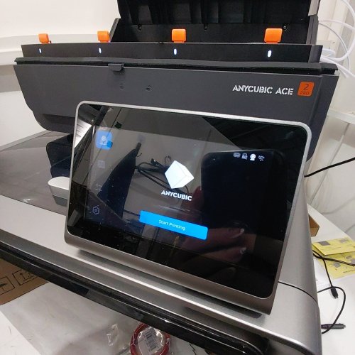 ANYCUBIC KOBRA S1 COMBO 3D PRINTER WITH ACE PRO - MAX 600MM/S, ANYCUBIC APP, ONE-CLICK PRINTING, ULTRA-QUIET, 250 X 250 X 250MM BUILD VOLUME - BLACK (MODEL: KOBRA S1 COMBO) image 3