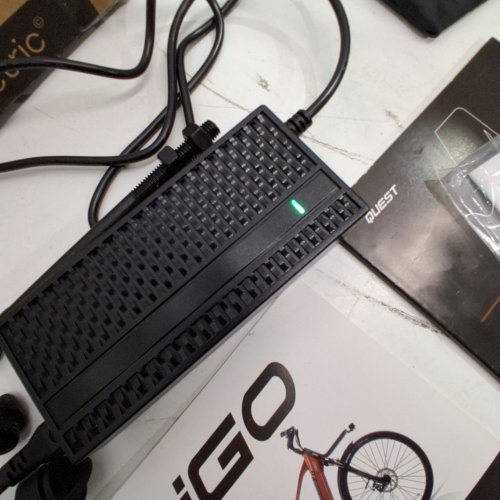 IGO ELECTRIC BICYCLE CHARGER FOR CORE ELITE 3D HYBRID E-BIKE - FITS 23CA2701ES E-BIKE MODEL - BLACK image 2