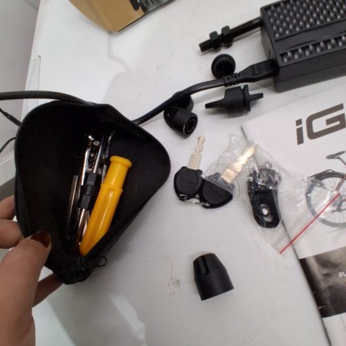 IGO ELECTRIC BICYCLE CHARGER FOR CORE ELITE 3D HYBRID E-BIKE - FITS 23CA2701ES E-BIKE MODEL - BLACK image 5