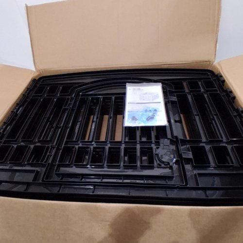 IRIS USA 6-PANEL EXERCISE PET PLAYPEN WITH GATE - 60.75" X 24" PANELS - BLACK (MODEL: CI-606E) image 2