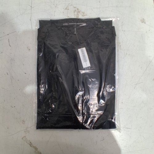 MEN'S NOEL ASMAR UNIFORM SHORT SLEEVE ZIPPER - MEDIUM - BLACK (STYLE : 881688376188) image 2