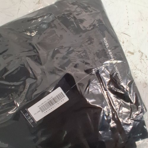 MEN'S NOEL ASMAR UNIFORM SHORT SLEEVE ZIPPER - MEDIUM - BLACK (STYLE : 881688376188) image 3